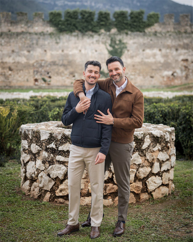 Pareja en Monasterio de Simat de Valencia
